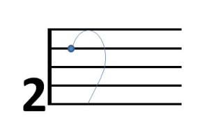 how to draw a bass clef sign