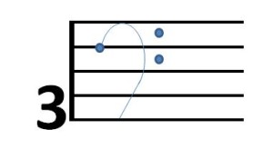 how to draw a bass clef sign