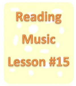 reading music lesson