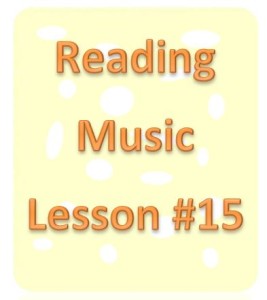 reading music lesson