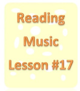 reading music lesson