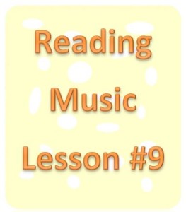 reading music lesson 9