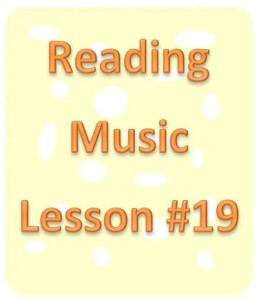 reading music lesson