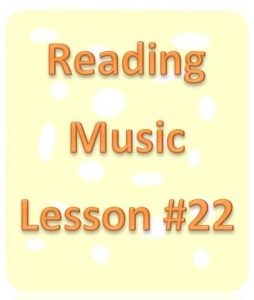 reading music lesson