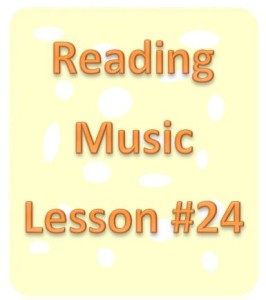 reading music lesson