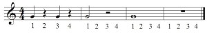 4/4 Time Signature