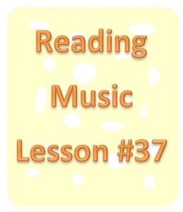 Reading Music Lesson