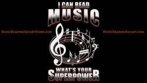I Can Read Music, What's Your Superpower Music Apparel