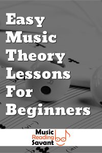 Easy music theory lessons for beginners