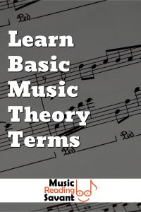 Learn Basic Music Theory Terms