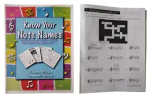 know your note names music theory worksheets