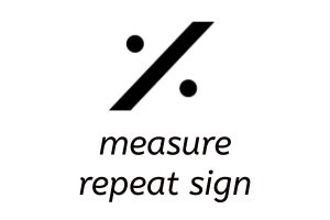 measure repeat sign