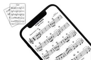 star wars theme easy piano digital sheet music