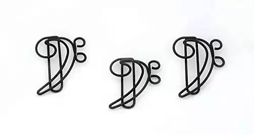 Music Treasures Co. Bass Clef Paper Clip
