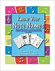 Know Your Note Names Reproducible Worksheets & Games