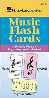 Music Flash Cards Set A - Hal Leonard Student Piano Library
