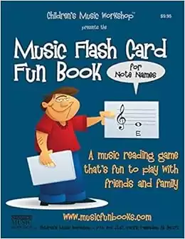 Music Flash Card Fun Book for Note Names