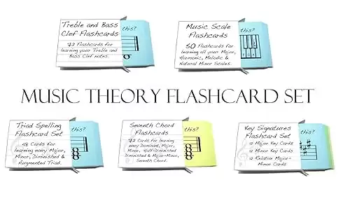 Music Theory Flashcard Mega-Pack (5 Packs)