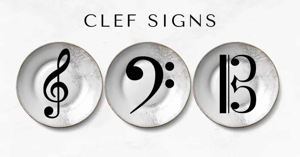 muscial clef signs