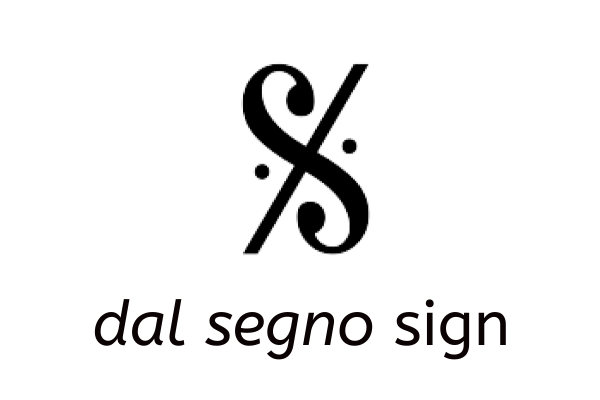 dal segno sign